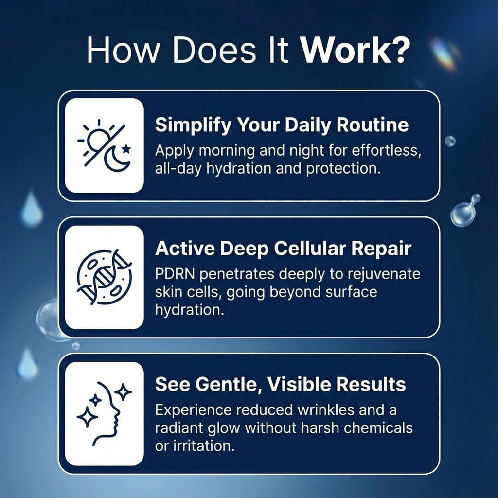 PDRN Hyaluronic Acid 100 Moisturizing Cream